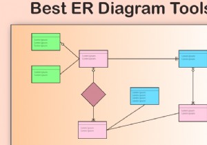 20 เครื่องมือไดอะแกรม ER ที่ดีที่สุด