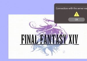 แก้ไขข้อผิดพลาด FFXIV 90002 ใน Windows 10 