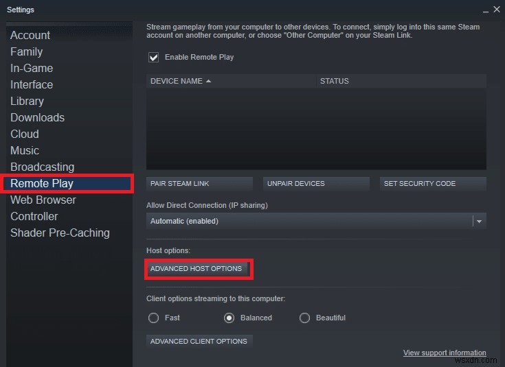 แก้ไข Steam Remote Play ไม่ทำงานใน Windows 10 