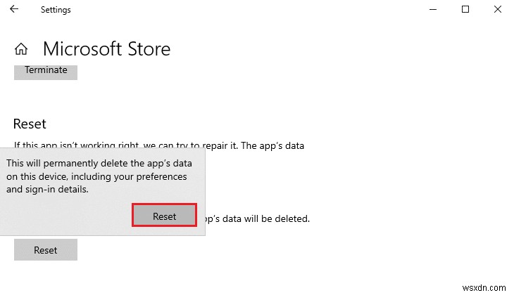 แก้ไขข้อผิดพลาดของ Microsoft Store 0x80246019 