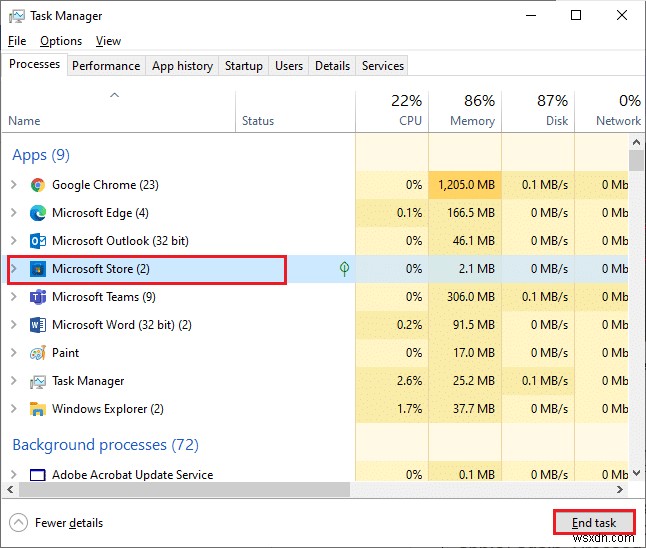 แก้ไขข้อผิดพลาด Microsoft Store 0x80073D12 ใน Windows 10 