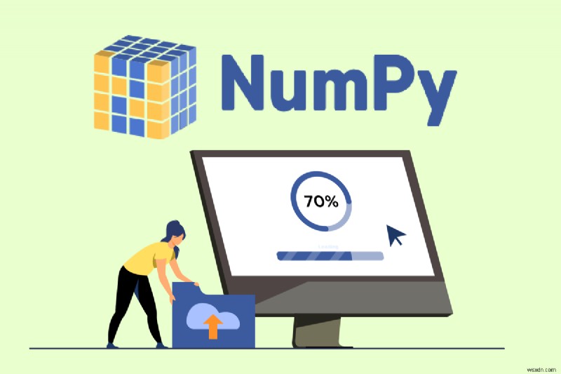 วิธีการติดตั้ง NumPy บน Windows 10 