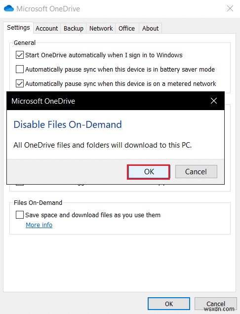 แก้ไขข้อผิดพลาด OneDrive 0x8007016a ใน Windows 10 