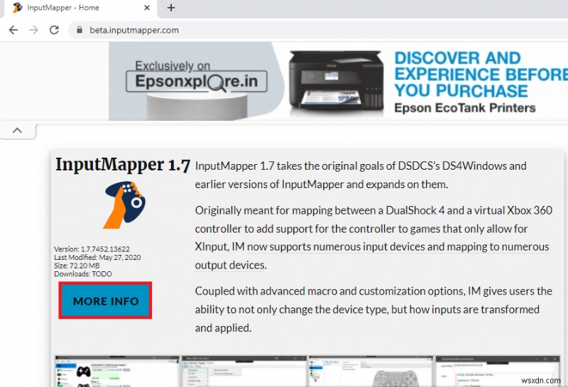 แก้ไข InputMapper ไม่สามารถเปิด DS4 ได้โดยเฉพาะ 
