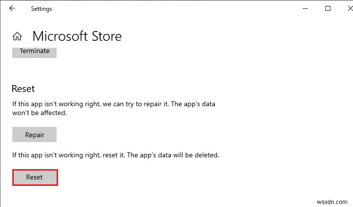 แก้ไขข้อผิดพลาด Windows 10 Update Store 0x80D05001 