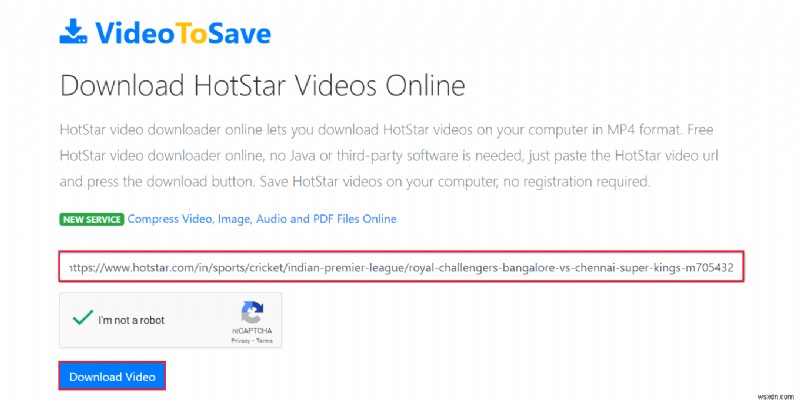 วิธีดาวน์โหลดวิดีโอ Hotstar สำหรับพีซี