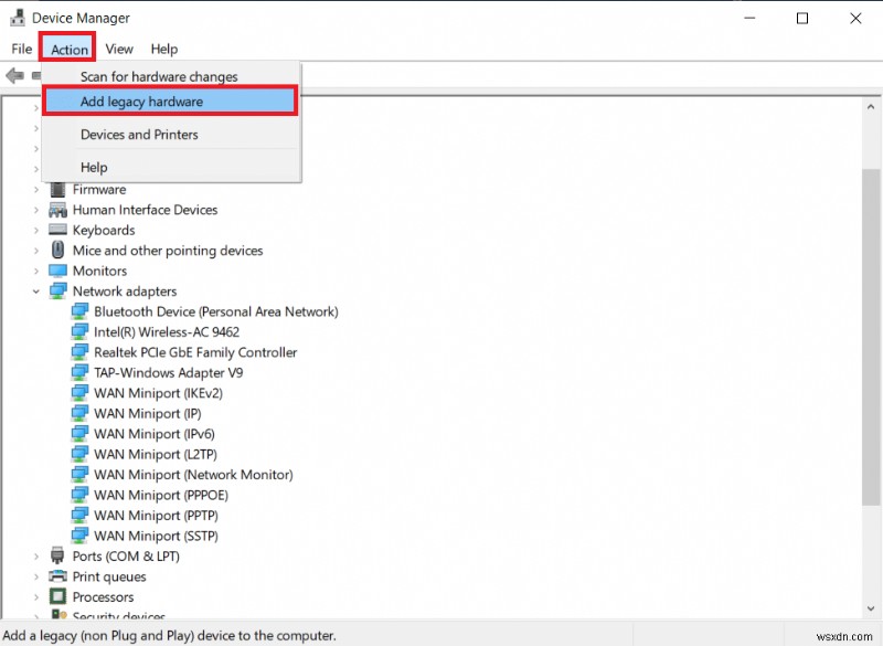 วิธีการติดตั้ง Microsoft Teredo Tunneling Adapter 