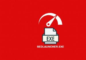 แก้ไขการใช้งานดิสก์สูง Sedlauncher.exe ใน Windows 10