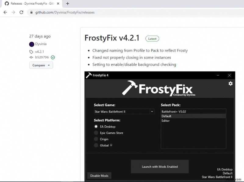 แก้ไข Frosty Mod Manager ไม่เปิดเกมใน Windows 10