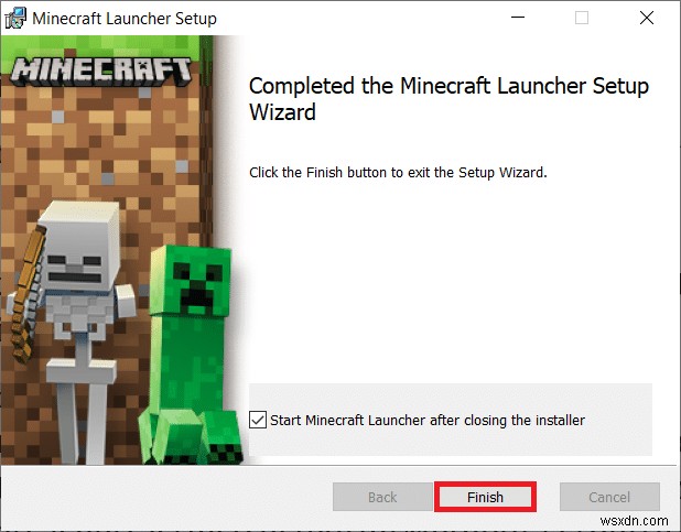 แก้ไข Minecraft Black Screen ใน Windows 10 