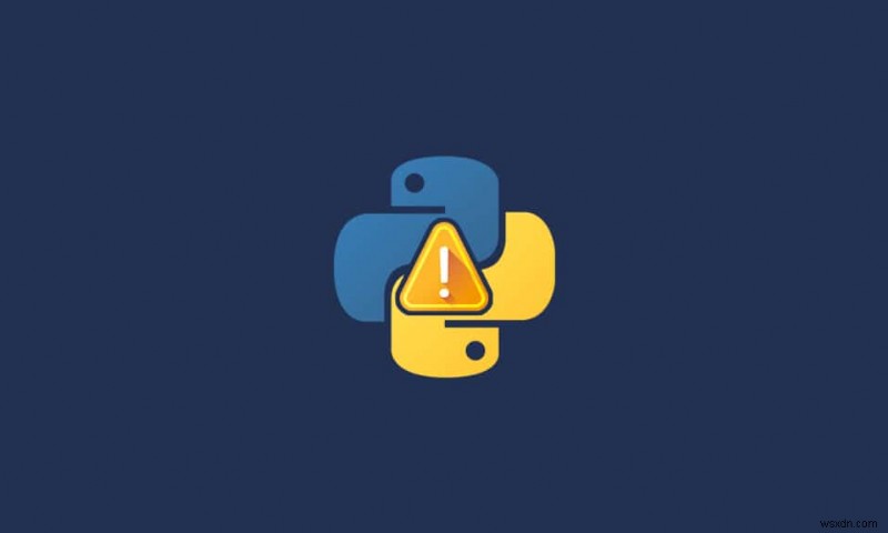 คำสั่งแก้ไขล้มเหลวด้วยรหัสข้อผิดพลาด 1 Python Egg Info 