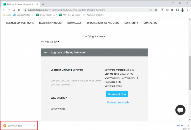 แก้ไข Logitech Unifying Receiver ไม่ทำงานใน Windows 10 