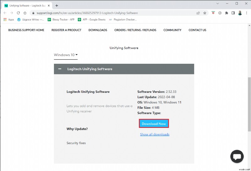 แก้ไข Logitech Unifying Receiver ไม่ทำงานใน Windows 10 