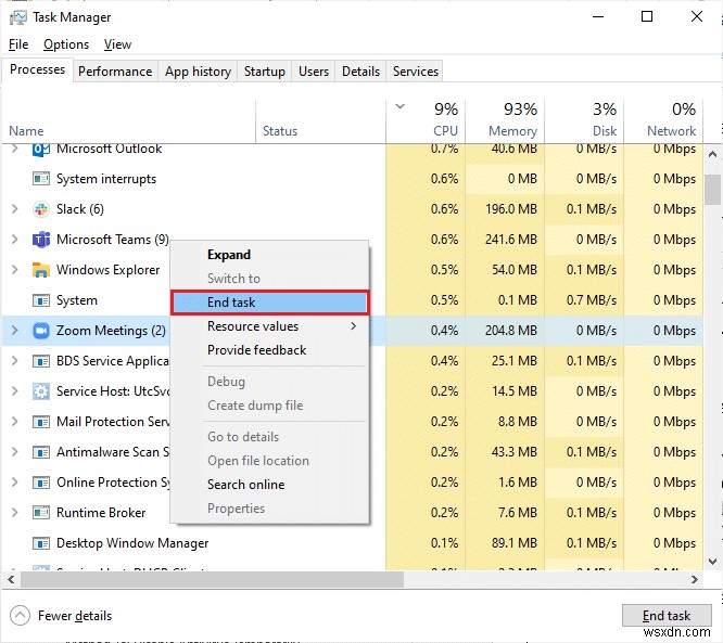 วิธีแก้ไข Zoom Error Code 1001 บน Windows 10 