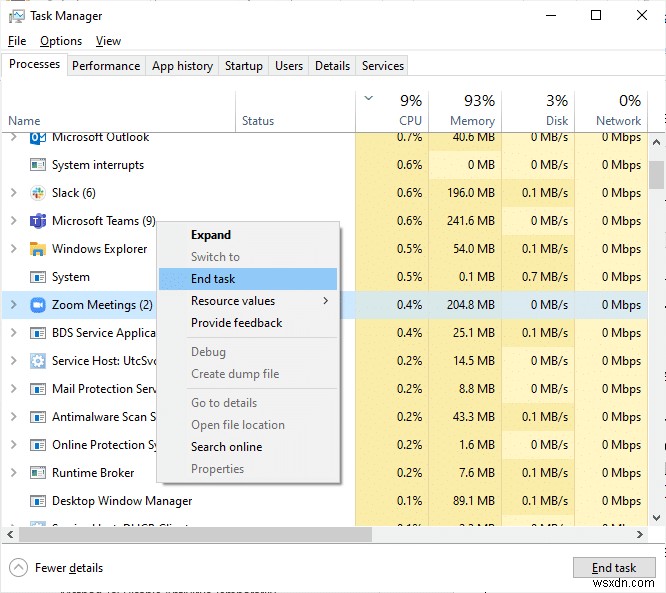 วิธีแก้ไข Zoom Error Code 1001 บน Windows 10 