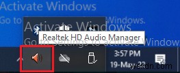 แก้ไข Realtek Audio Manager ไม่เปิดใน Windows 10 