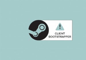 แก้ไข Steam Client Bootstrapper ไม่ตอบสนองใน Windows 10 