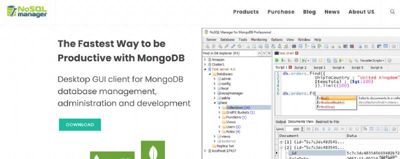 16 แอป MongoDB GUI ที่ดีที่สุด