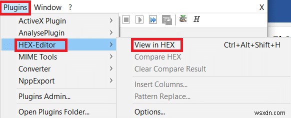 วิธีการติดตั้ง Hex Editor Notepad++ ใน Windows 10 