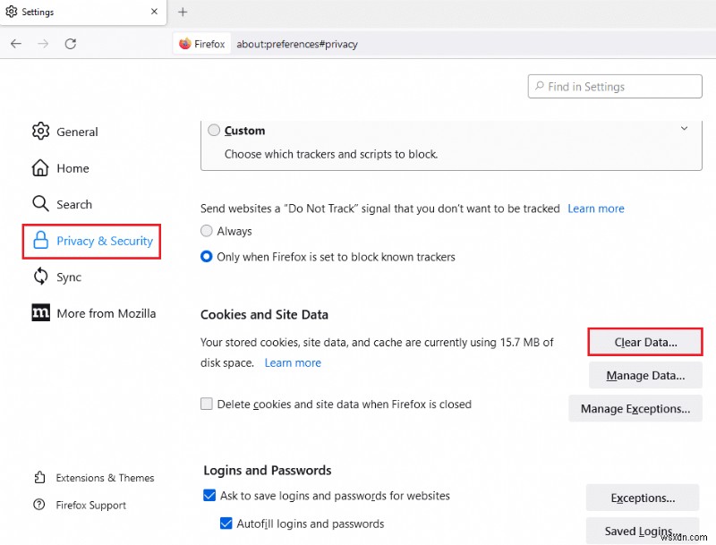 แก้ไขข้อผิดพลาดไฟล์ Firefox PR ใน Windows 10