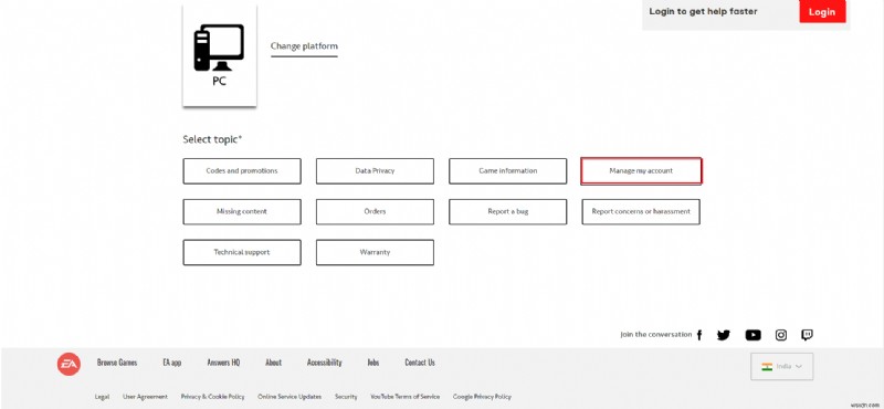 วิธีลบบัญชี EA ใน Windows 10 