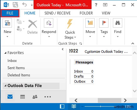 แก้ไข Outlook เปิดเฉพาะในเซฟโหมดใน Windows 10 