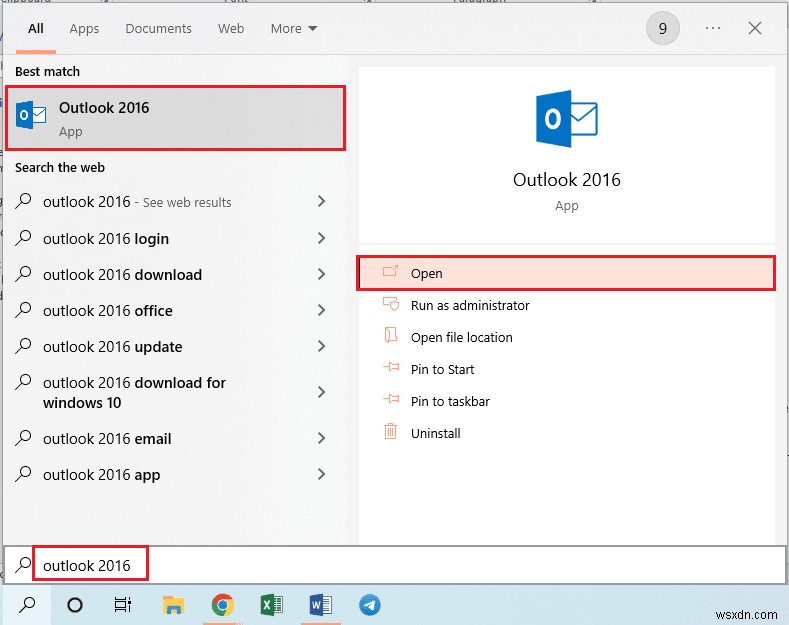 แก้ไข Outlook เปิดเฉพาะในเซฟโหมดใน Windows 10 