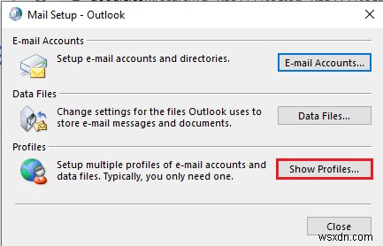 แก้ไข Outlook เปิดเฉพาะในเซฟโหมดใน Windows 10 