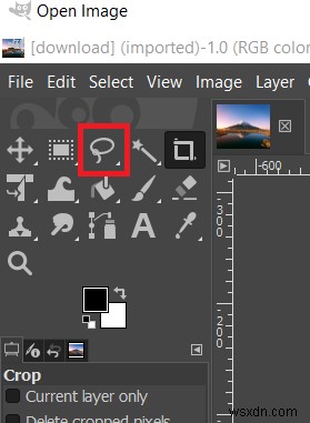 วิธีเปลี่ยนสีใน GIMP 