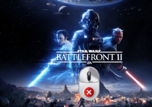 แก้ไขเมาส์ Battlefront 2 ไม่ทำงานใน Windows 10