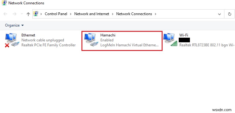 แก้ไขข้อผิดพลาด Hamachi VPN ใน Windows 10