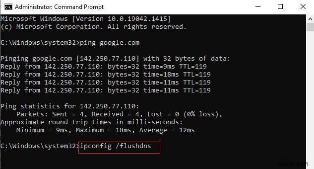 แก้ไข WOW High Latency แต่อินเทอร์เน็ตใช้ได้ใน Windows 10 