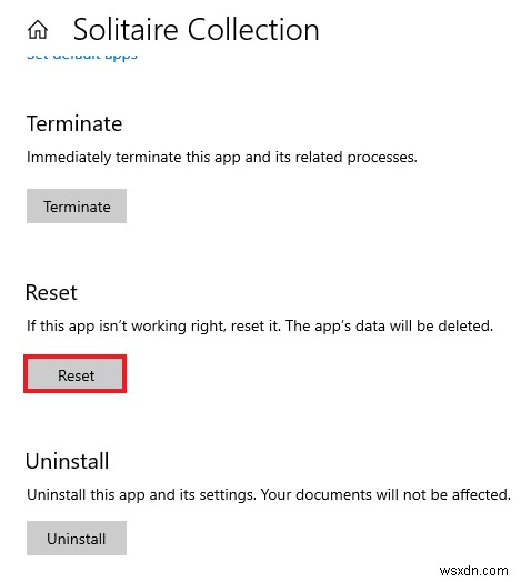 แก้ไข Microsoft Solitaire Collection ไม่ทำงานบน Windows 10 