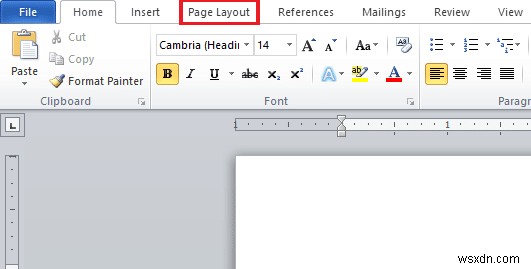 วิธีเปลี่ยนสีพื้นหลังใน Microsoft Word 