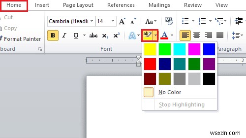 วิธีเปลี่ยนสีพื้นหลังใน Microsoft Word 