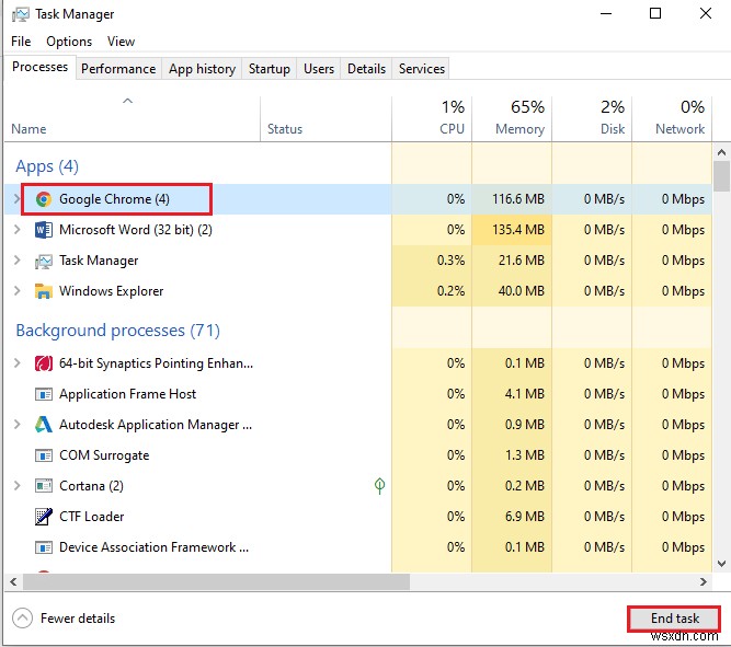 แก้ไขข้อผิดพลาดกระบวนการไม่สามารถเข้าถึงไฟล์ใน Windows 10 