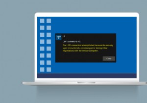 แก้ไขข้อผิดพลาดความพยายามในการเชื่อมต่อ L2TP ล้มเหลวใน Windows 10 