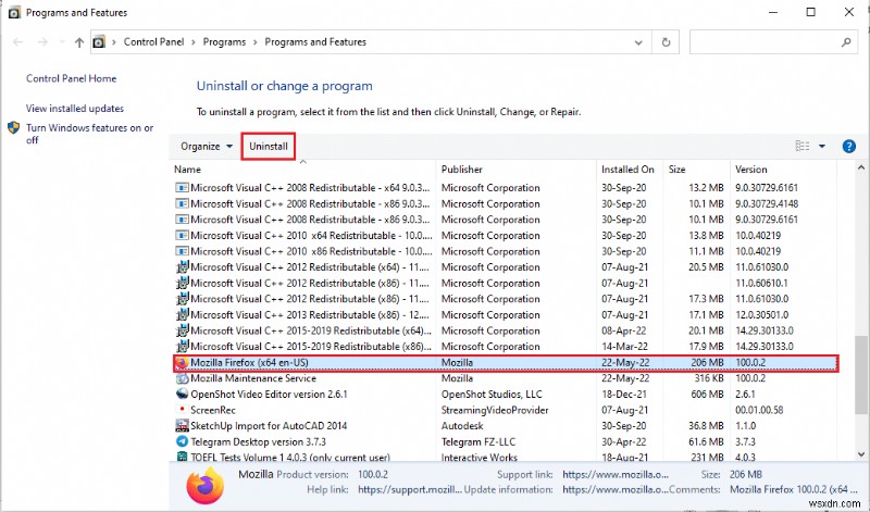 แก้ไข Mozilla Firefox ไม่สามารถโหลดข้อผิดพลาด XPCOM บน Windows 10