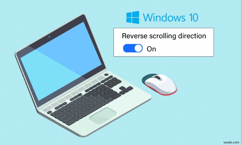 วิธีทำ Reverse Scrolling บน Windows 10 