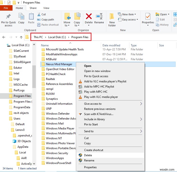 แก้ไข Nexus Mod Manager ไม่อัปเดตบน Windows 10 