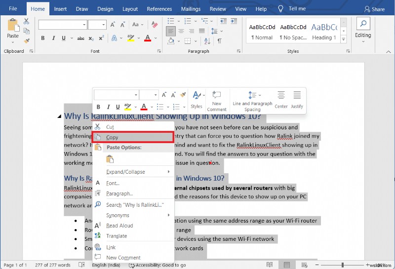 วิธีทำซ้ำหน้าใน Microsoft Word 