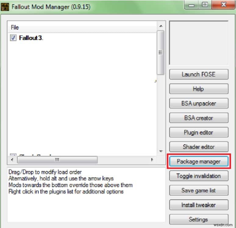 วิธีการติดตั้ง Fallout 3 Mods บน Windows 10 