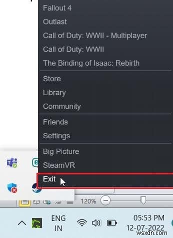 แก้ไขไม่สามารถเริ่มต้น Steam API ใน Windows 10 