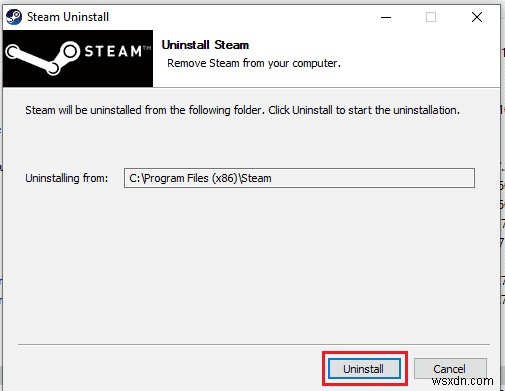 แก้ไขไม่สามารถเริ่มต้น Steam API ใน Windows 10 
