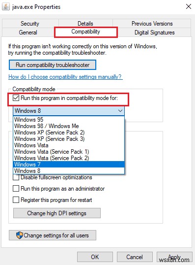 แก้ไข Java TM Platform SE Binary ไม่ตอบสนองใน Windows 10 