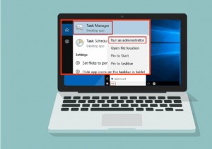 วิธีเรียกใช้ตัวจัดการงานในฐานะผู้ดูแลระบบใน Windows 10 