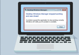 แก้ไข Desktop Window Manager หยุดทำงาน