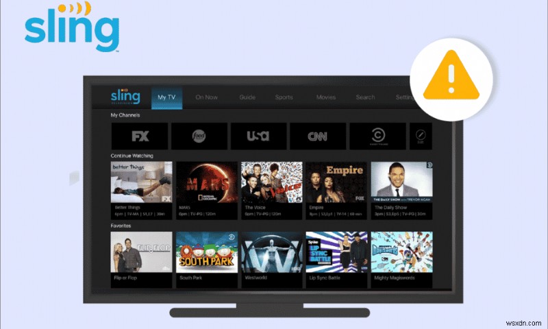 แก้ไข Sling TV Down ใน Windows 10