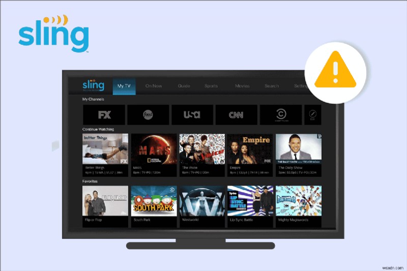 แก้ไข Sling TV Down ใน Windows 10