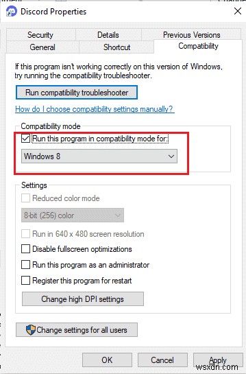 แก้ไขการแชร์หน้าจอ Discord ไม่ทำงานใน Windows 10 